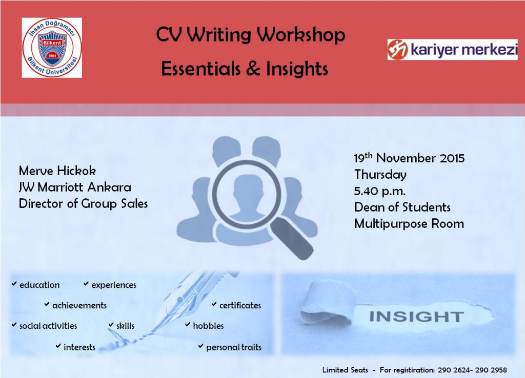 Cv Writing Workshop- Essentials & Insights 1