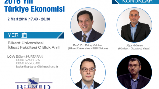 Panel; 2016 Yılı Türkiye Ekonomisi 1