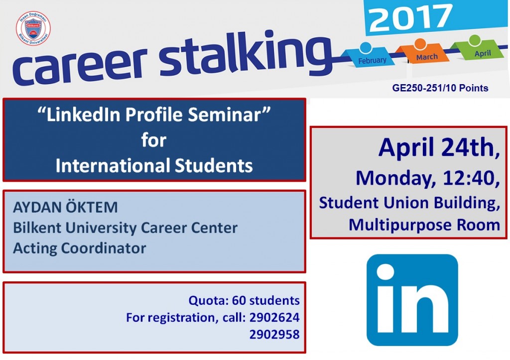 LinkedIn Profile Seminar 1