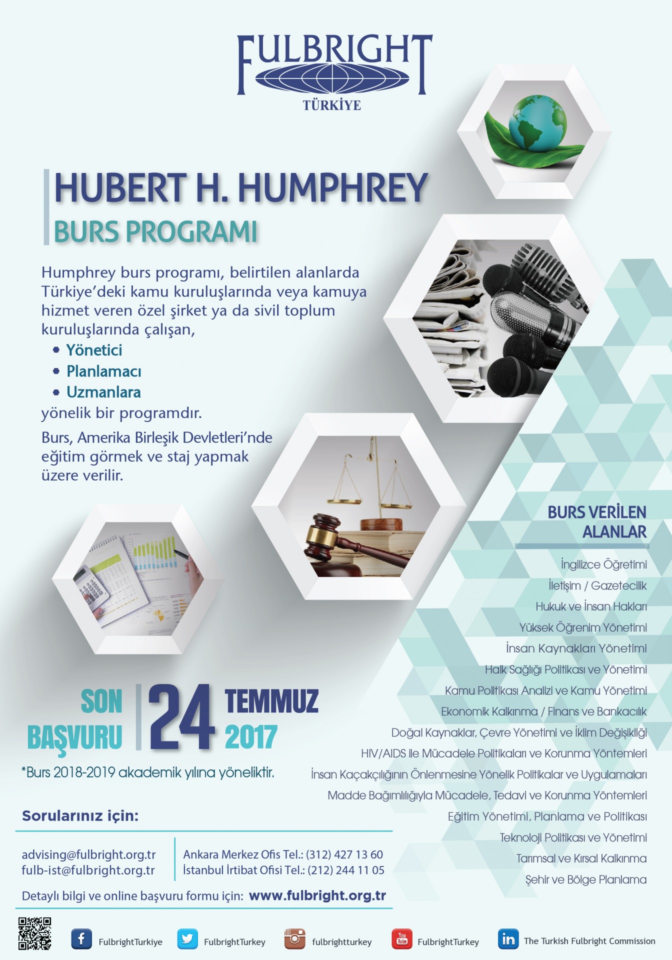 Fulbright’dan Hubert H. Humphrey Burs Programı 1