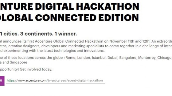 Accenture Digital Connected Hackathon-Global Edition 1