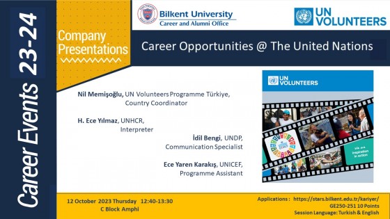 CAREER OPPORTUNITIES @ THE UNITED NATIONS 1