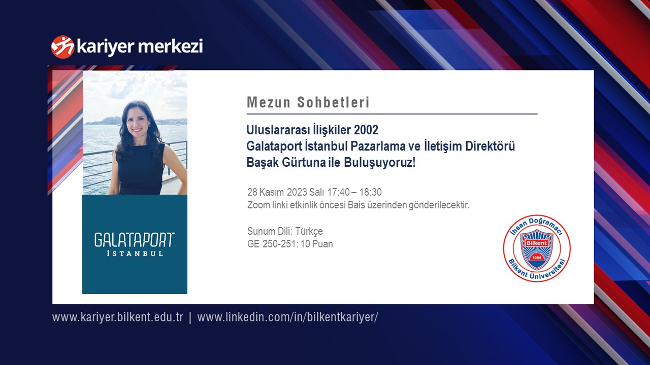 Galataport İstanbul Pazarlama ve İletişim Direktörü Başak Gürtuna ile Buluşuyoruz! 1