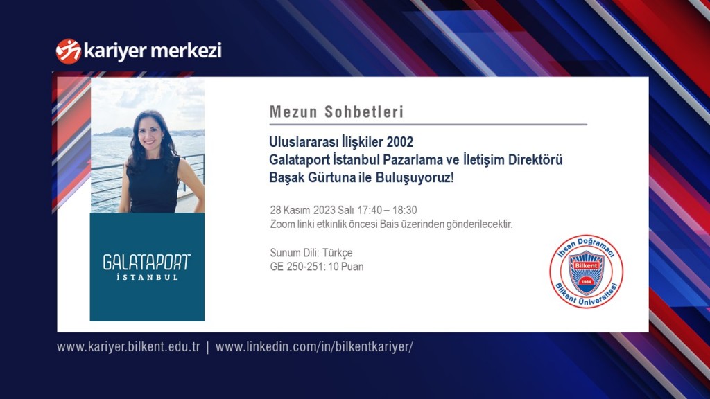 Galataport İstanbul Pazarlama ve İletişim Direktörü Başak Gürtuna ile Buluşuyoruz! 2