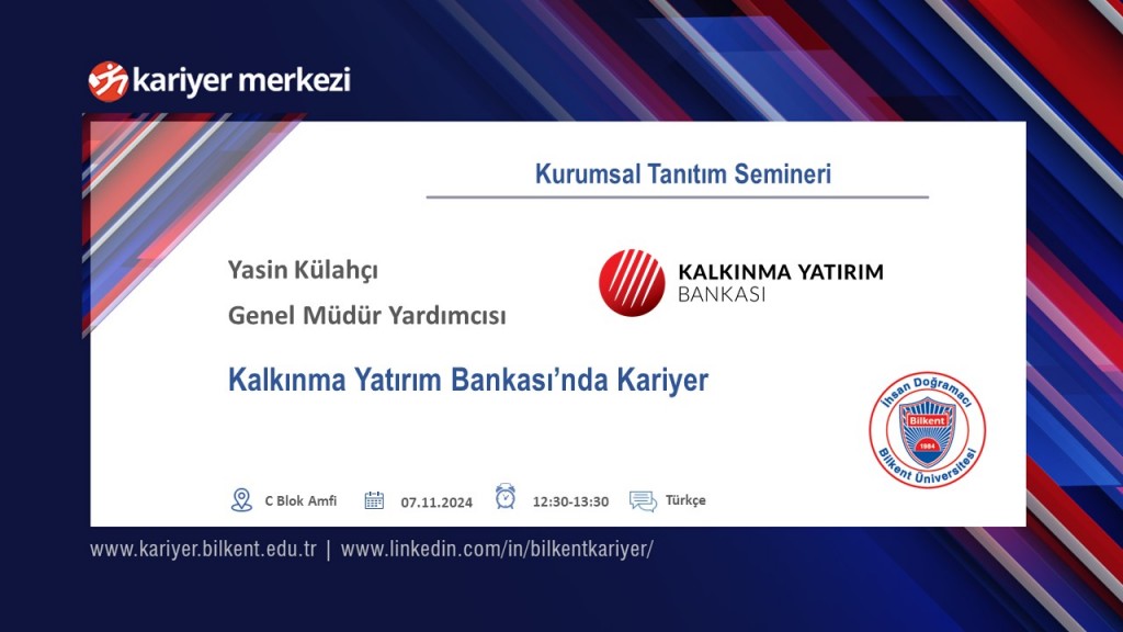 Kalkınma ve Yatırım Bankası'nın 1