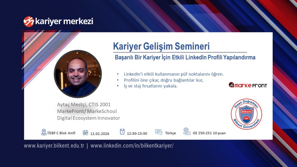 BAŞARILI BİR KARİYER İÇİN ETKİLİ LİNKEDIN PROFİLİ YAPILANDIRMA 1