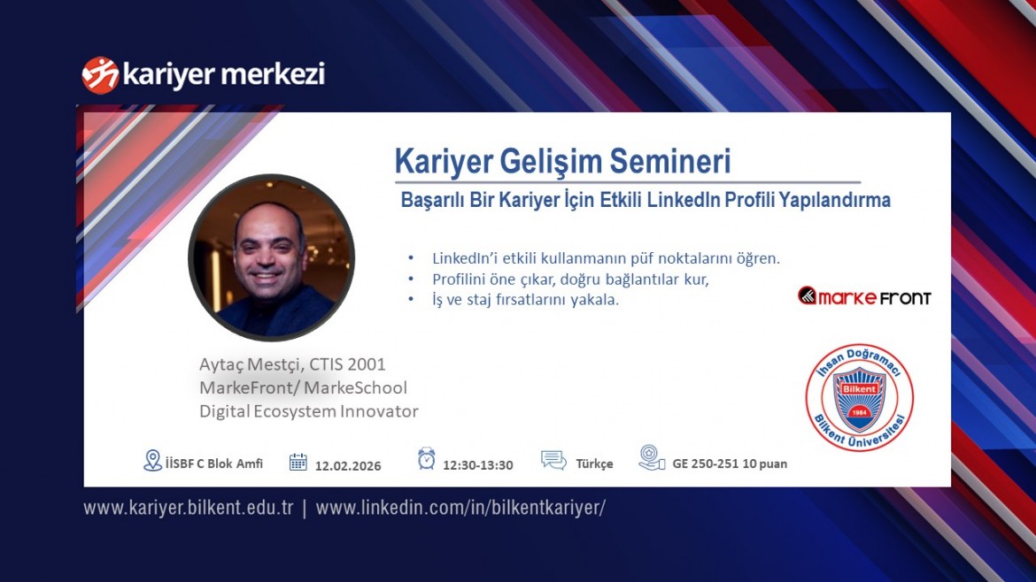 BAŞARILI BİR KARİYER İÇİN ETKİLİ LİNKEDIN PROFİLİ YAPILANDIRMA 1