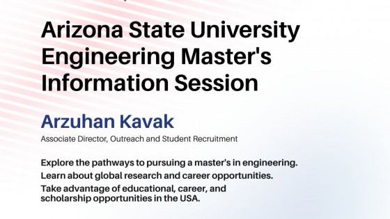 ARIZONA STATE UNIVERSITY ENGINEERING MASTER'S INFORMATION SESSION 1