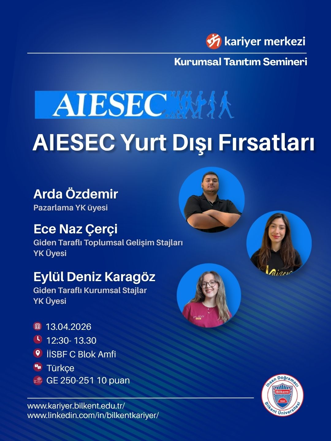 AIESEC YURT DIŞI FIRSATLARI 1