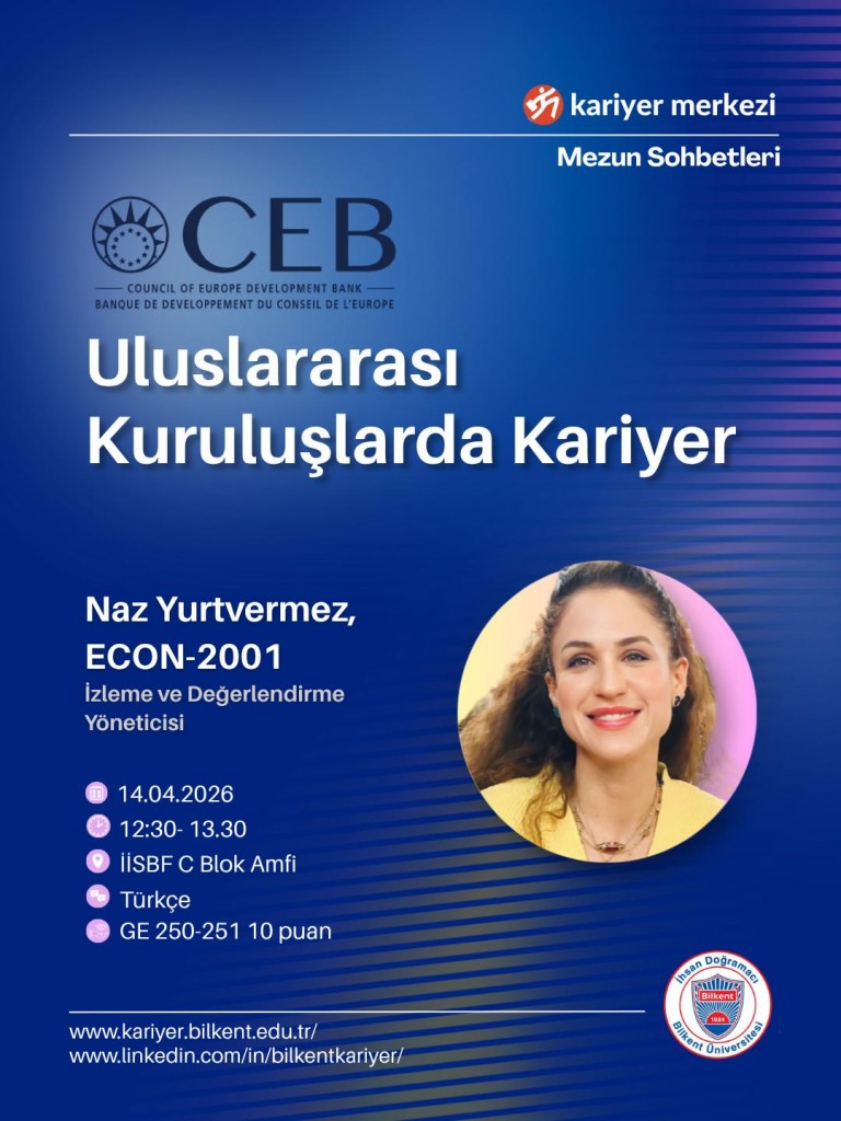 ULUSLARARASI KURULUŞLAR'DA KARİYER 1